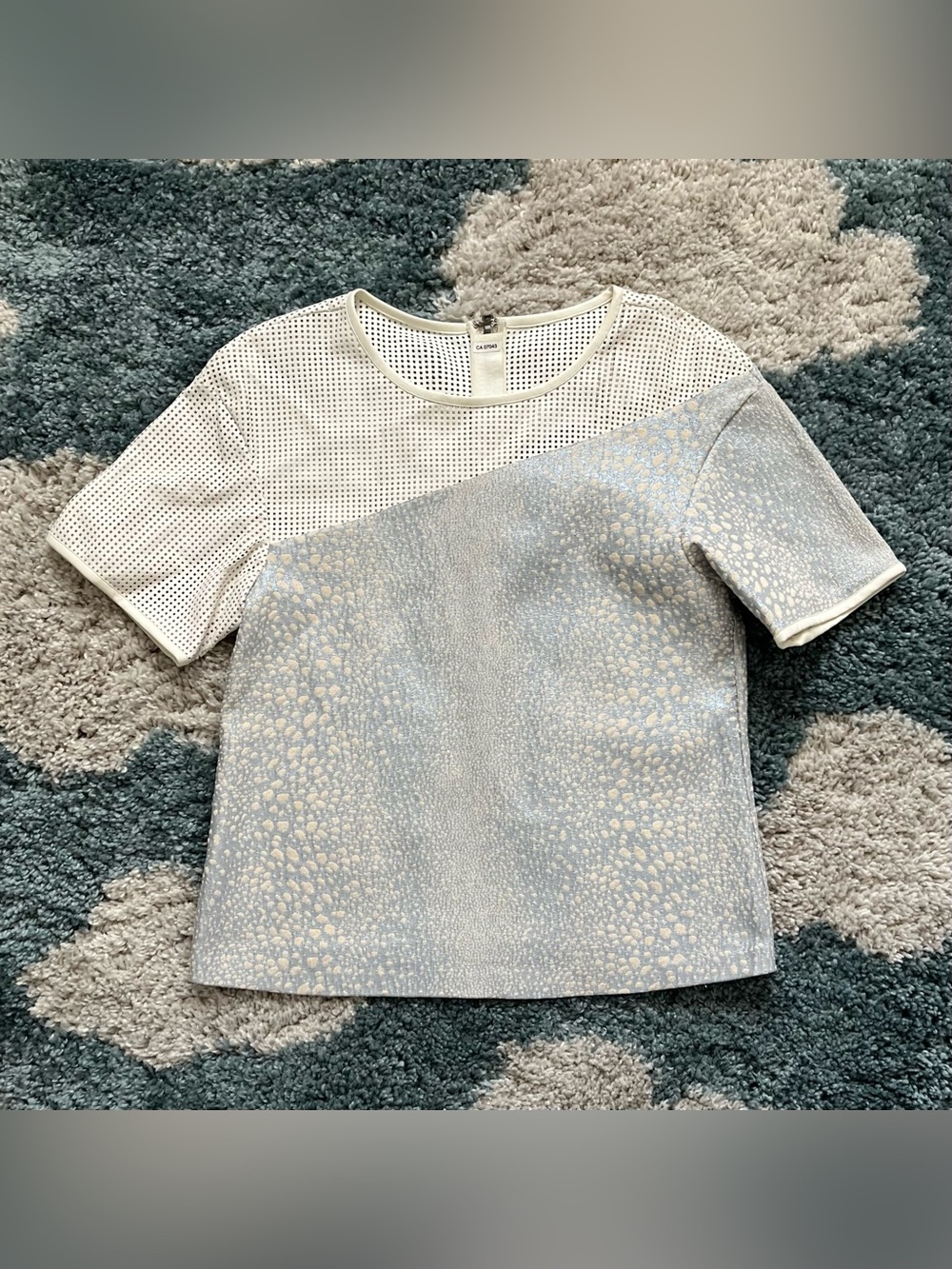 Sachin + Babi Mixed Media Top